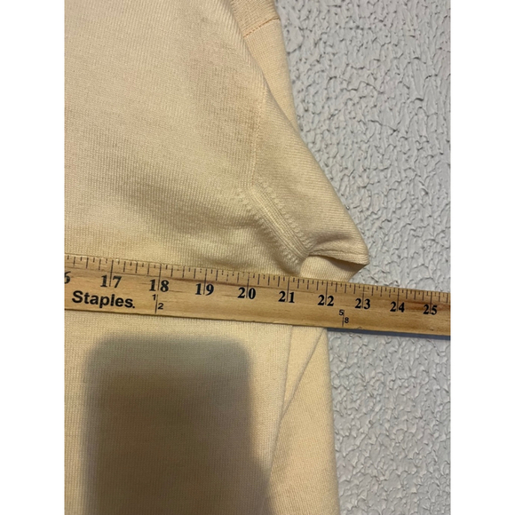 Vtg Henri Bendel Made in Italy Extra Fine Merino Wool Funnel Neck Sweater - Picture 3 of 5